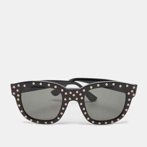 NEW Saint Laurent Paris Saint Laurent Black SL100 Lou Studded Square Sunglasses